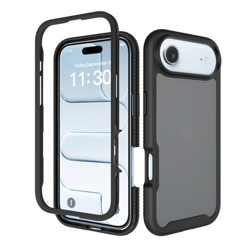 Starry Sky Matte Two-Tone Shockproof TPU Hybrid PC Phone Case, For iPhone 18 Pro, For iPhone 18 Pro Max, For iPhone 17e / 16e, For iPhone 17 Pro Max, For iPhone 17 Pro, For iPhone 17, For iPhone Air