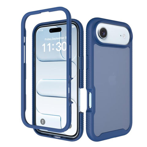 Starry Sky Matte Two-Tone Shockproof TPU Hybrid PC Phone Case, For iPhone 18 Pro, For iPhone 18 Pro Max, For iPhone 17e / 16e, For iPhone 17 Pro Max, For iPhone 17 Pro, For iPhone 17, For iPhone Air