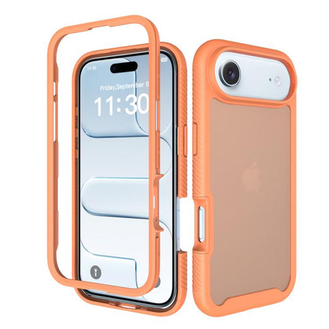 Starry Sky Matte Two-Tone Shockproof TPU Hybrid PC Phone Case, For iPhone 18 Pro, For iPhone 18 Pro Max, For iPhone 17e / 16e, For iPhone 17 Pro Max, For iPhone 17 Pro, For iPhone 17, For iPhone Air
