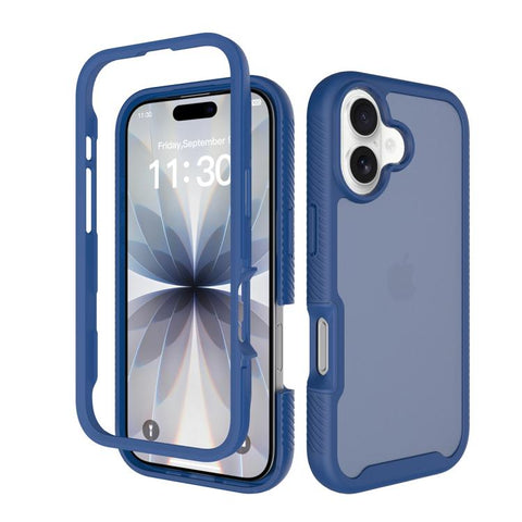 Starry Sky Matte Two-Tone Shockproof TPU Hybrid PC Phone Case, For iPhone 18 Pro, For iPhone 18 Pro Max, For iPhone 17e / 16e, For iPhone 17 Pro Max, For iPhone 17 Pro, For iPhone 17, For iPhone Air