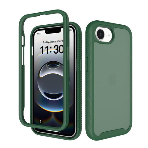 Starry Sky Matte Two-Tone Shockproof TPU Hybrid PC Phone Case, For iPhone 18 Pro, For iPhone 18 Pro Max, For iPhone 17e / 16e, For iPhone 17 Pro Max, For iPhone 17 Pro, For iPhone 17, For iPhone Air