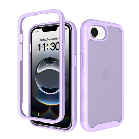 Starry Sky Matte Two-Tone Shockproof TPU Hybrid PC Phone Case, For iPhone 18 Pro, For iPhone 18 Pro Max, For iPhone 17e / 16e, For iPhone 17 Pro Max, For iPhone 17 Pro, For iPhone 17, For iPhone Air