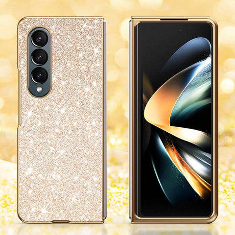 Electroplate Glittery Shockproof Phone Case, For Galaxy Z Fold7 5G, For Galaxy Z Flip7 5G, For Galaxy Z Fold6 5G, For Galaxy Z Fold5 5G, For Galaxy Z Fold4 5G, For Galaxy Z Fold3 5G