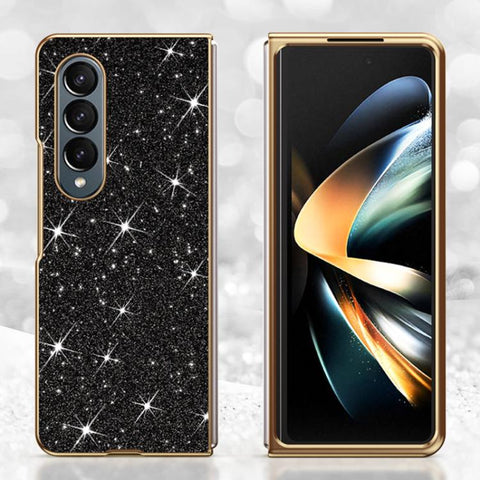 Electroplate Glittery Shockproof Phone Case, For Galaxy Z Fold7 5G, For Galaxy Z Flip7 5G, For Galaxy Z Fold6 5G, For Galaxy Z Fold5 5G, For Galaxy Z Fold4 5G, For Galaxy Z Fold3 5G
