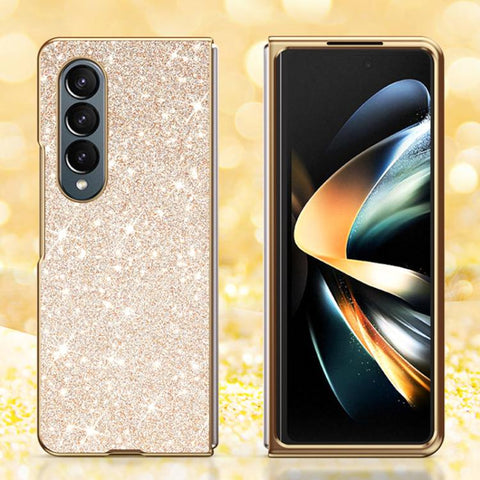 Electroplate Glittery Shockproof Phone Case, For Galaxy Z Fold7 5G, For Galaxy Z Flip7 5G, For Galaxy Z Fold6 5G, For Galaxy Z Fold5 5G, For Galaxy Z Fold4 5G, For Galaxy Z Fold3 5G