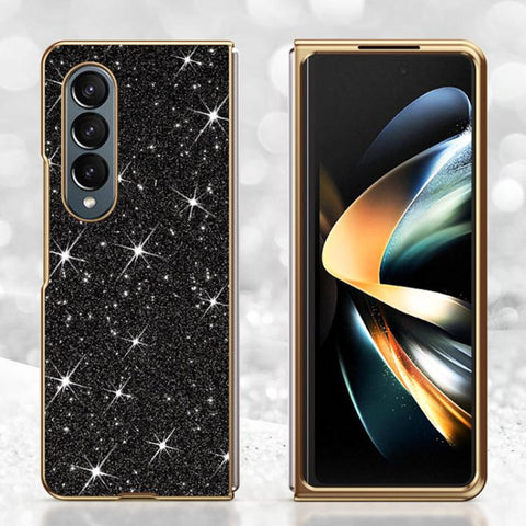 Electroplate Glittery Shockproof Phone Case, For Galaxy Z Fold7 5G, For Galaxy Z Flip7 5G, For Galaxy Z Fold6 5G, For Galaxy Z Fold5 5G, For Galaxy Z Fold4 5G, For Galaxy Z Fold3 5G