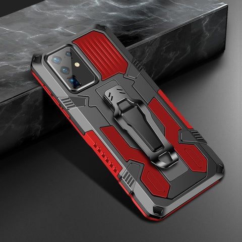 Machine Armor Warrior Shockproof PC + TPU Protective Case, For Samsung Galaxy S20 FE