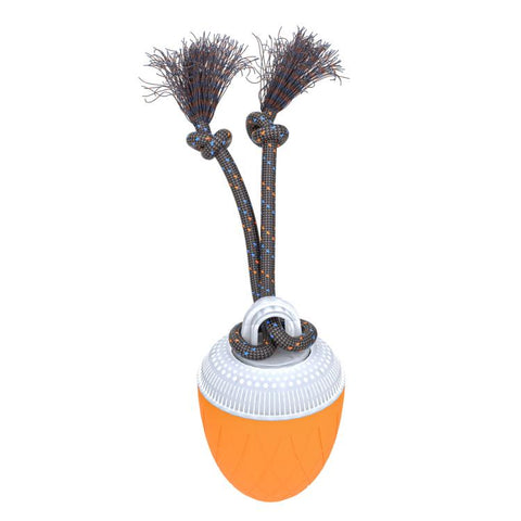 O20 Smart Automatic Pet Toy Ball Dog Training with Light & Sound & Rope