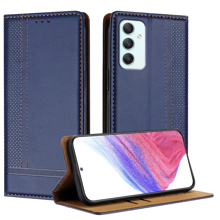 Stitching Design Scratch-Resistant Vegan Leather Phone Case, For Galaxy A35 5G, For Galaxy A05, For Galaxy A05s, For Galaxy A25 5G, For Galaxy A24 4G, For Galaxy A34 5G