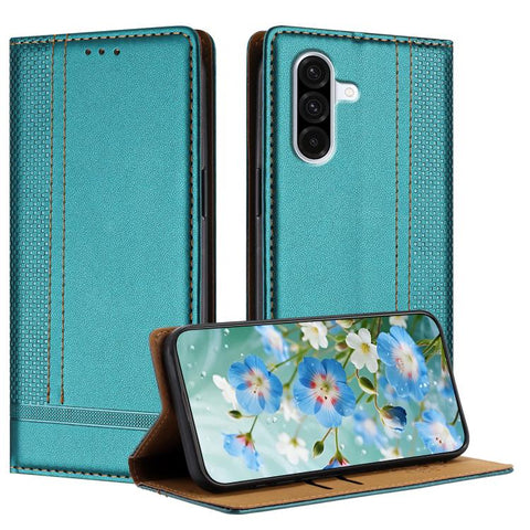 Stitching Design Scratch-Resistant Vegan Leather Phone Case, For Galaxy A57 5G, For Galaxy A37 5G, For Galaxy A27 5G, For Galaxy A17 5G/4G, For Galaxy A07 5G/4G, For Galaxy A06 5G/4G