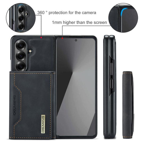 DG.MING M2 Series 3-Fold Multi Card Bag + Magnetic Phone Case, For Galaxy Z Fold7 5G
