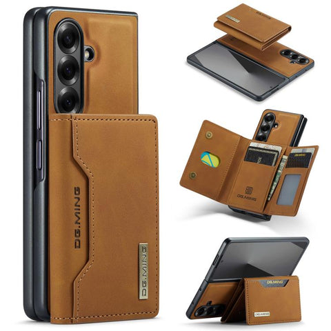 DG.MING M2 Series 3-Fold Multi Card Bag + Magnetic Phone Case, For Galaxy Z Fold7 5G
