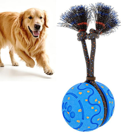 O27 Smart Automatic Pet Toy Ball Dog Training with Sound & Rope, O27