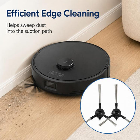 Replacement Accessories for Xiaomi Robot Vacuum M30, Dual Side Brush, Filter, Mop Pad