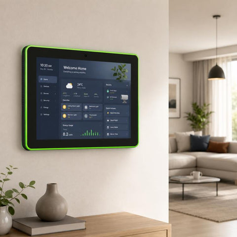 WA8059T 8 inch HD Touch Screen Digital Signage with LED, 4GB+32GB, Android 14 RK3576S Octa Core, EU Plug, US Plug, UK Plug
