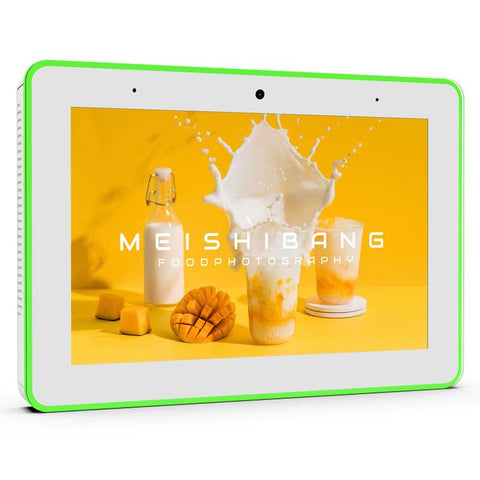 WA8059T 8 inch HD Touch Screen Digital Signage with LED, 4GB+32GB, Android 14 RK3576S Octa Core, EU Plug, US Plug, UK Plug
