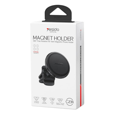 Yesido C234 Car Air Vent Magnetic Phone Holder, C234