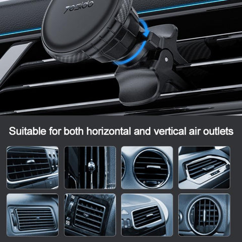 Yesido C234 Car Air Vent Magnetic Phone Holder, C234