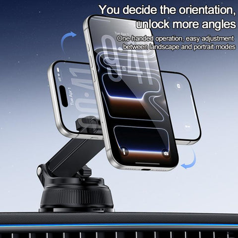 Yesido C276 Car Suction Cup Magnetic Phone Holder, C276