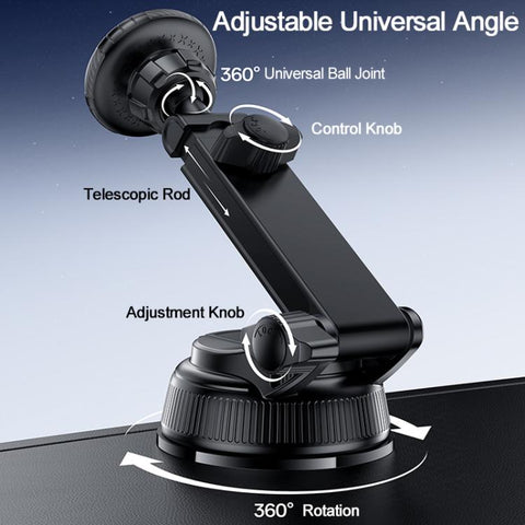 Yesido C276 Car Suction Cup Magnetic Phone Holder, C276