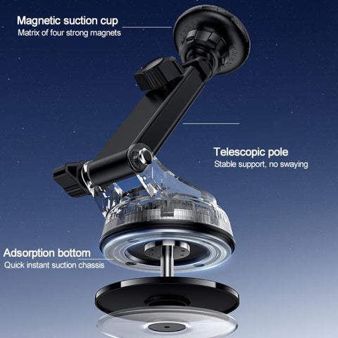 Yesido C276 Car Suction Cup Magnetic Phone Holder, C276