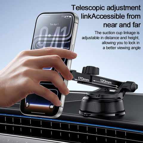 Yesido C276 Car Suction Cup Magnetic Phone Holder, C276