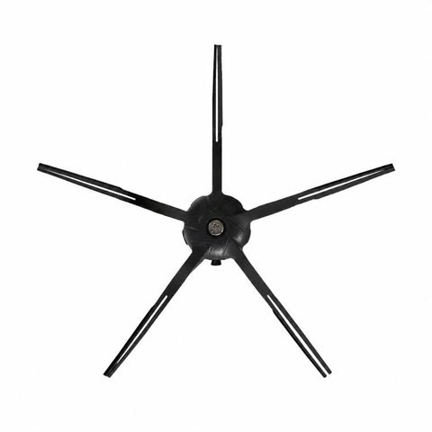 Replacement Accessories for Xiaomi Mijia Robot Vacuum 1S / Roborock S50 / T4 / T6 / T7, Detachable Main Brush, Dual White Triangle Side Brush, Dual Black Triangle Side Brush, White Five Star Side Brush, Black Five Star Side Brush, Half Length Mop Pad  ...