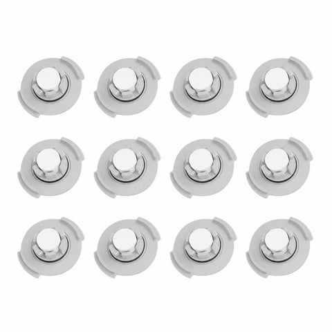 Replacement Accessories for Xiaomi Mijia Robot Vacuum 1S / Roborock S50 / T4 / T6 / T7, Detachable Main Brush, Dual White Triangle Side Brush, Dual Black Triangle Side Brush, White Five Star Side Brush, Black Five Star Side Brush, Half Length Mop Pad  ...