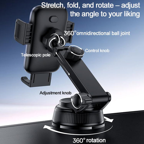 Yesido C278 Car Suction Cup Clip Phone Holder, C278
