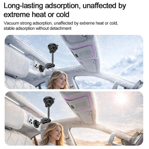 Yesido C281 Car Suction Cup Strong Magnetic Phone Shooting Holder Standard Version, C281