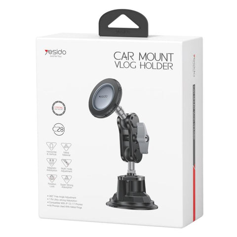 Yesido C281 Car Suction Cup Strong Magnetic Phone Shooting Holder Standard Version, C281