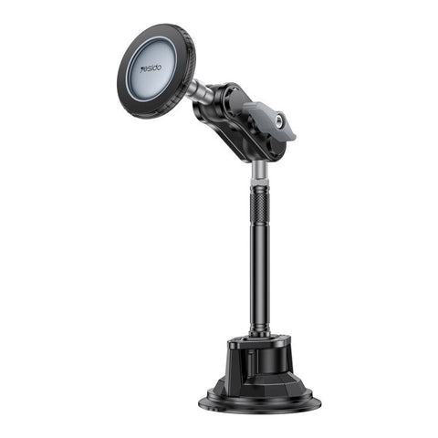 Yesido C282 Car Suction Cup Strong Magnetic Phone Shooting Holder Long Version, C282