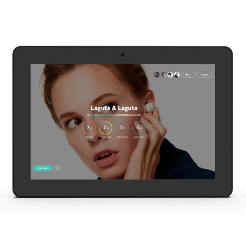WF1036T 10.1 inch HD Touch Screen Digital Signage, 2GB+16GB, Android 11 RK3566 Quad Core, EU Plug, US Plug, UK Plug