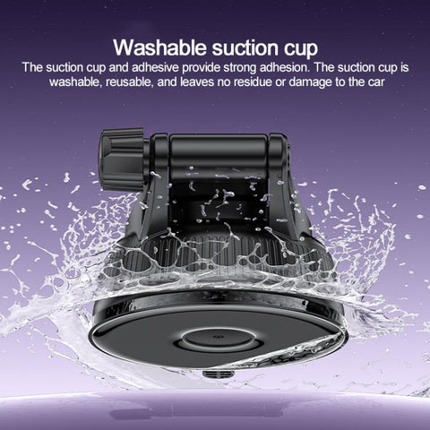 Yesido C320 15W Car Suction Cup Clip Wireless Fast Charging Phone Holder, C320