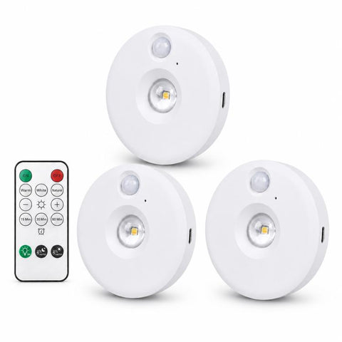 Smart Sensor Cat Eye Night Lights with Remote Control, 1pc, 3pcs, 6pcs
