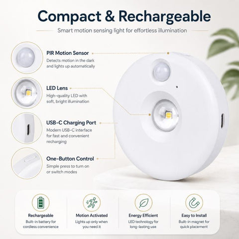 Smart Sensor Cat Eye Night Lights with Remote Control, 1pc, 3pcs, 6pcs