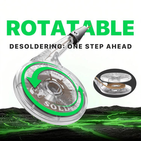 MECHANIC Dr.X Super Strong Version 1.5m Precision Desoldering Tape, 1.5x1.5mm, 2.0x1.5mm, 2.5x1.5mm, 3.0x1.5mm, 3.5x1.5mm
