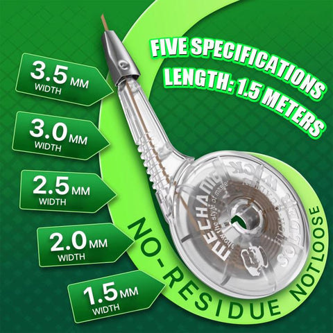 MECHANIC Dr.X Super Strong Version 1.5m Precision Desoldering Tape, 1.5x1.5mm, 2.0x1.5mm, 2.5x1.5mm, 3.0x1.5mm, 3.5x1.5mm