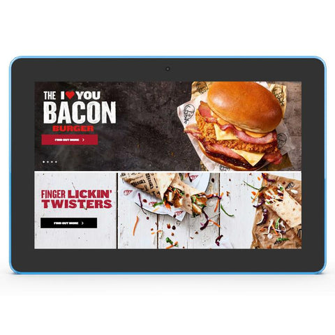 WA1059T 10.1 inch HD Touch Screen Digital Signage with Light, 4GB+32GB, Android 14 RK3576S Quad Core, US Plug, EU Plug, UK Plug