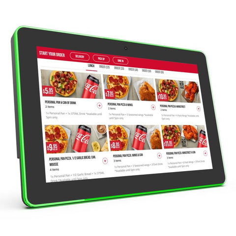 WA1059T 10.1 inch HD Touch Screen Digital Signage with Light, 4GB+32GB, Android 14 RK3576S Quad Core, US Plug, EU Plug, UK Plug
