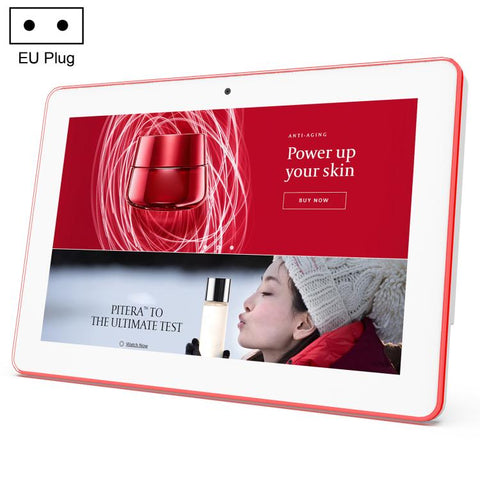 WA1059T 10.1 inch HD Touch Screen Digital Signage with Light, 4GB+32GB, Android 14 RK3576S Quad Core, US Plug, EU Plug, UK Plug