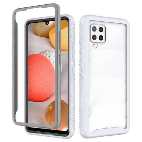 Starry Sky Solid Color Series Shockproof PC + TPU Protective Case, For Samsung Galaxy A42 5G