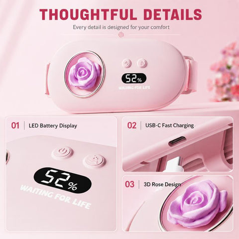 OP4 Gardenia 3D Warming Waist Belt