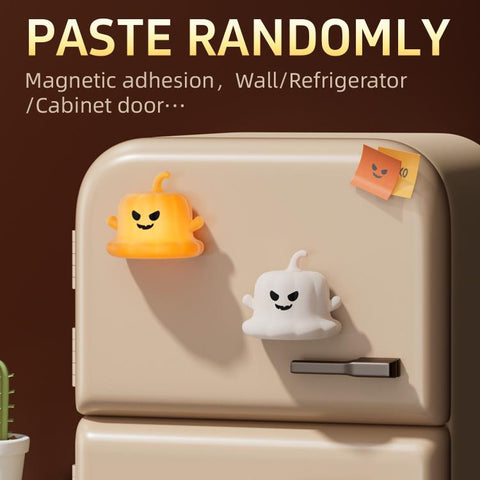ZHL002 Pumpkin Ghost Silicone Night Light