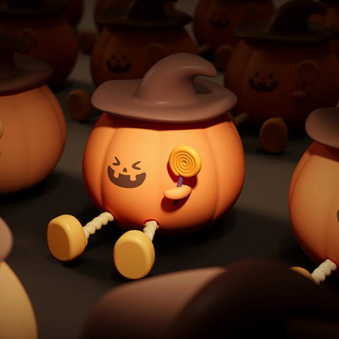 ZHL003 Magic Pumpkin Silicone Night Light