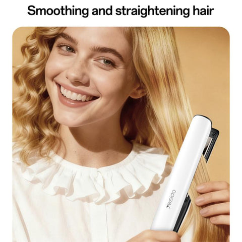 Yesido MG31 Negative Ion 3-Temperature Settings Fast Heating Ceramic Plates Hair Straightener, EU Plug, UK Plug