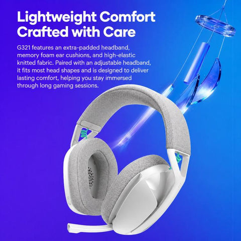 Logitech G321 LIGHTSPEED Wireless Gaming Headset with Mic