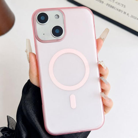 Ice Mist Gradient Magnetic PC Phone Case, For iPhone 13 Pro, For iPhone 13