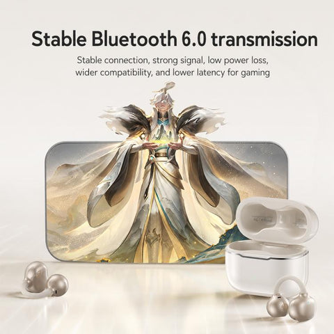 ZGA GS29 Free Music 2 Ear Clip Wireless Bluetooth Earphones