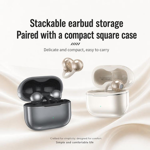 ZGA GS29 Free Music 2 Ear Clip Wireless Bluetooth Earphones
